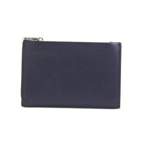 RADLEY LONDON Navy Leather Sunny Dene Protect Medium Bifold Purse